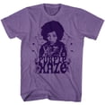 thumbnail image 1 of Jimi Hendrix Purple Haze Purple Heather Adult T-Shirt, 1 of 2
