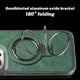 thumbnail image 5 of Invisible Stand Phone Case For iPhone 11 12 13 14 15 Pro Max Business Leather Holder Cover Magsafe For IPHON 13 Pro 14 15 Promax, 5 of 5