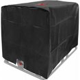 thumbnail image 1 of Hongchun Promotion IBC Bâche de Couverture de Réservoir, 210D Oxford Bâche en Tissu pour 1000L IBC Conteneur, Housse de Protection Imperméable à l'Eau IBC, Couverture de Réservoir d'Eau, 120X100X116cm (Noir), 1 of 5