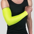 thumbnail image 5 of Yesbay Arm Sleeves Protective Anti-UV Unisex Arm Wrap Guard Sleeve for Outdoor,Green XL, 5 of 8