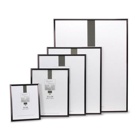 Darice Aluminum Picture Frame: Black, 10 x 20 inches