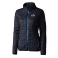 thumbnail image 2 of Women's Cutter & Buck Navy Old Dominion Monarchs Vault Rainier PrimaLoft Eco Insulated Full-Zip Puffer Jacket, 2 of 3