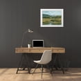 thumbnail image 3 of Harper, Ethan 32x25 White Modern Wood Framed Museum Art Print Titled - Impasto Landscape III, 3 of 4