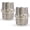 1“, 2pcs, variant on 1/2" Male x 1/2" Male Hex Nipple Pipe Fittings, 304 Stainless Steel 1/2 inch NPT Male Threaded Pipe Adapter Fittings  Nipples Connectors, Male Straight Connector Pipe Fitting (1/2", 2 count)