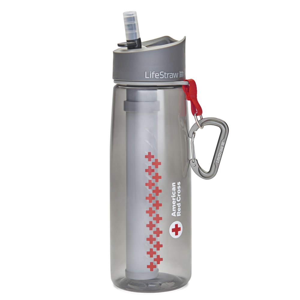 American Red Cross Water Bottle with 2Stage Filter System Walmart