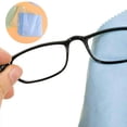 thumbnail image 2 of LEEYNEER 100Pcs Eyeglasses Cleaning Cloth Microfiber Cleaning Cloths for Eyeglasses Camera Lens Cell Phones ( Colors), 2 of 6
