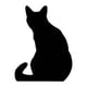 thumbnail image 5 of Matsuzay Adhesivo de pared impermeable de fondo de gato para escaleras de dormitorio y sala de estar extraíble Decoración del hogar, 5 of 6