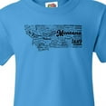 thumbnail image 4 of Inktastic Montana State Word Salad Youth T-Shirt, 4 of 5