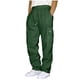 thumbnail image 1 of Pantalones largos para hombre con cordón, cintura elástica, color liso, bolsillos, sudaderas japonesas para hombre, 1 of 5