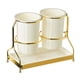 thumbnail image 1 of Soporte para utensilios de cocina, práctico recipiente para utensilios de cocina, organizador de utensilios de cocina de 2 tazas Blanco, 1 of 9