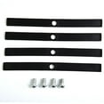 For Vauxhall for Opel Astra H Roof Rail Cover Replacement Trim Rack Inc