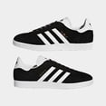 thumbnail image 2 of adidas Originals Gazelle Black White Gold BB5476 Men's Low Shoe Size 8, 2 of 6