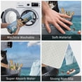 thumbnail image 4 of Haiem Two Brave Cats Are Floating On The Sea Iceberg Front Door Mat Indoor Outdoor Entrance, Waterproof All-Season, All-Weather Doormat, Durable Flannel Fabric, Fade Resistant, Low Profile, 16x24in, 4 of 9