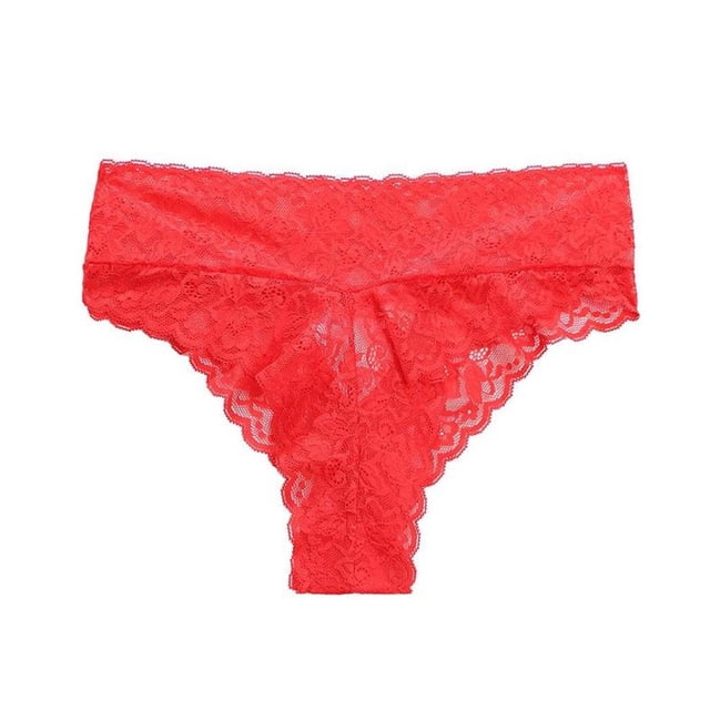 B91xZ Culottes pour Femmes en Coton Extensible, Rouge S