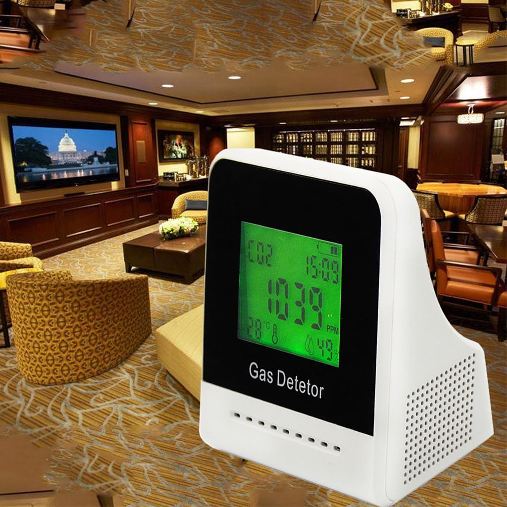 MOMOJIA Indoor Air Quality Monitor CO2 Temperature Humidity Sensor Gym Office Home
