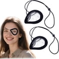 thumbnail image 1 of 2pcs Eye Shield After Surgery, Plastic Breathable Clear Eye Patches with Adjustable Strap Eyepatch Protection for Sleeping Shielding Protecting Avoiding Irritation Dust Debris, 1 of 6