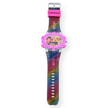 Rainbow High Flashing Lights Unisex Child LCD Watch with LED Lightup Straps - RNB4036WM