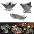 thumbnail image 2 of COMEET Zongzi Molds,Stainless Steel Rice Dumpling Mold Zongzi Mold Triangular Machine Makers Equipment Kitchen Accessory, 2 of 7