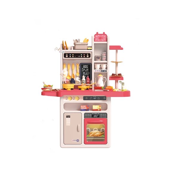 Cocinita Infantil Beibegood Spray Modern Kitchen AM071 78 Pz