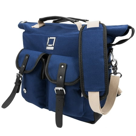 LENCCA Mini Phlox 3 in 1 Universal Messenger / Backpack / Carrying Bag Fits 10", 10.1", 11", 11.6"or 12" Tablets or Laptops