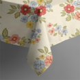 thumbnail image 5 of Pioneer Flower Floral Print Pattern Square Tablecloth, Waterproof Wipeable Spillproof Washable Table Cover for Home Kitchen Party Decor, 52"x52", 5 of 6