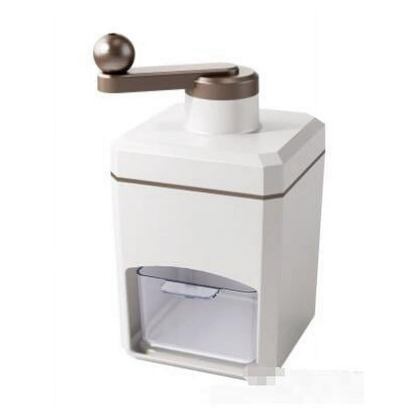 Kitchen Utensil Set Household Shaved Ice Portable Manual Ice Sand Thickening Ice Sand Manual Ice, White