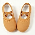 thumbnail image 5 of Otqutp Ballet Shoes for Teen Girls Stretch Yoga Canvas Dance Slippers Split Sole for Kids Breathable Soft Bottom Shoes, 5 of 7