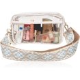 thumbnail image 1 of Bolsa de lavado transparente cruzada Diagonal para mujer, bolsa de almacenamiento de Pvc de gran capacidad, bolsa cruzada Diagonal, bolsa cuadrada pequeña Fivean unisex, 1 of 2