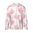 thumbnail image 2 of Lsque Cartoon Pig UPF 50+ Lightweight Sun Protection Men's Women's Long Sleeve Shirt, Hoodie Performance -Medium, 2 of 9