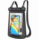 thumbnail image 1 of wonima02 2L Waterproof Phone Pouch Floating - Cruise Essentials 2025 for Kayaking Beach, IPX8 Larger Crossbody Dry Bag for iPhone 16 15 14 13 12 11 Pro Max Galaxy Pixel - Dark Black, 1 of 1