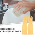 thumbnail image 5 of Dishwashing Gloves 2 Pcs Decorative Housework Cleaning CAR Household Rubber Winter Mittens Emulsion, 5 of 6