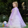 thumbnail image 4 of KAWELL Girls Princess Cape Shiny Party Props Kids Halloween Dress up, 4 of 6