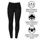thumbnail image 2 of Pantalones De Yoga Mallas casuales para mujer malla transpirable con bolsillos para deportes de gimnasio (negro S) Ndcxsfigh Para Estrenar, 2 of 5