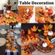 thumbnail image 3 of Wosthever 50/70 Uds calabazas de simulación Mini hoja de arce Artificial decoración de Halloween vegetales simulados para accesorios de Acción Kits de decoración para fiestas 70 piezas, 3 of 6
