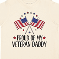 thumbnail image 4 of Inktastic Military Veteran Daddy Proud Son Daughter Boys or Girls Toddler T-Shirt, 4 of 5