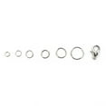 thumbnail image 4 of Cousin DIY 1030-Piece Silver Finish Jump Ring & Lobster Clasp Assortment – Metal Jewelry Findings Kit for Bracelet and Necklace Crafts, 4 of 9