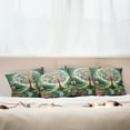 thumbnail image 3 of Ambesonne Springtime Throw Pillow Cover Pack of 4, Circular Tree Flourish, 4 Pcs-20" x 20", Green Blue and Pink, 3 of 5