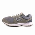 thumbnail image 1 of New Balance 411v2 Walking Shoes Mens Size 10.5 EE Wide EU 44.5 Gray Leather Mesh, 1 of 5