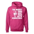 thumbnail image 2 of Wild Bobby, Office Prison Mike Dementors Michael Scott, Pop Culture, Unisex Graphic Hoodie Sweatshirt, Fuschia, Medium, 2 of 4
