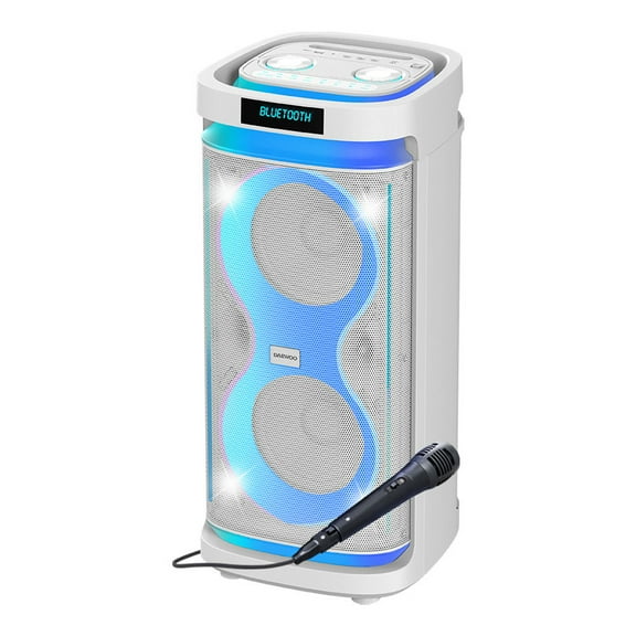 Bocina Bafle con Bluetooth 2X8" Daewoo Modelo Thunder Snow DW2028W