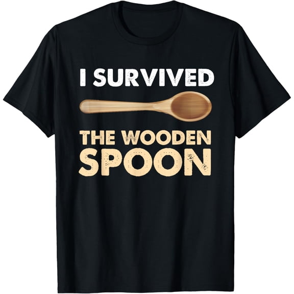 Playful Comfort Tee - I Survived The Wooden Spoon Funny Wooden Spoon Survivor T-Shirt
