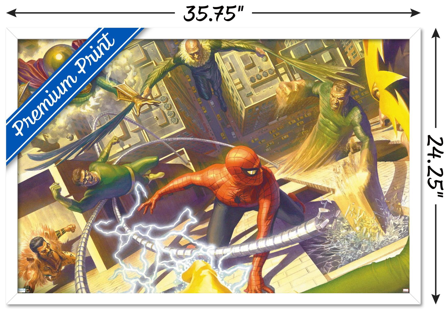 Marvel Comics - Spider-Man - Battle with Sinister Six Wall Poster