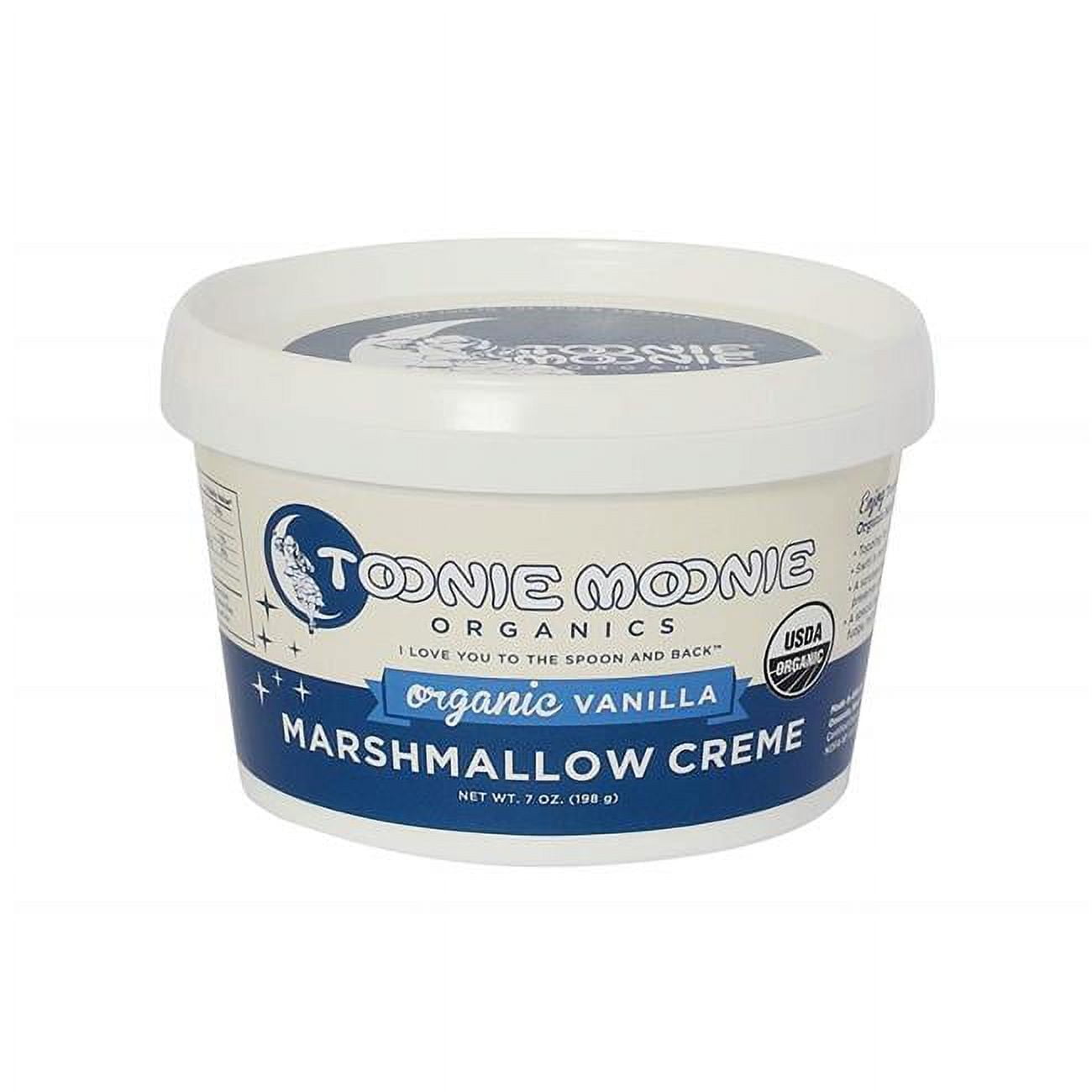 Pack of 6) Toonie Moonie Organics Light Cream Marshmallow Vanilla