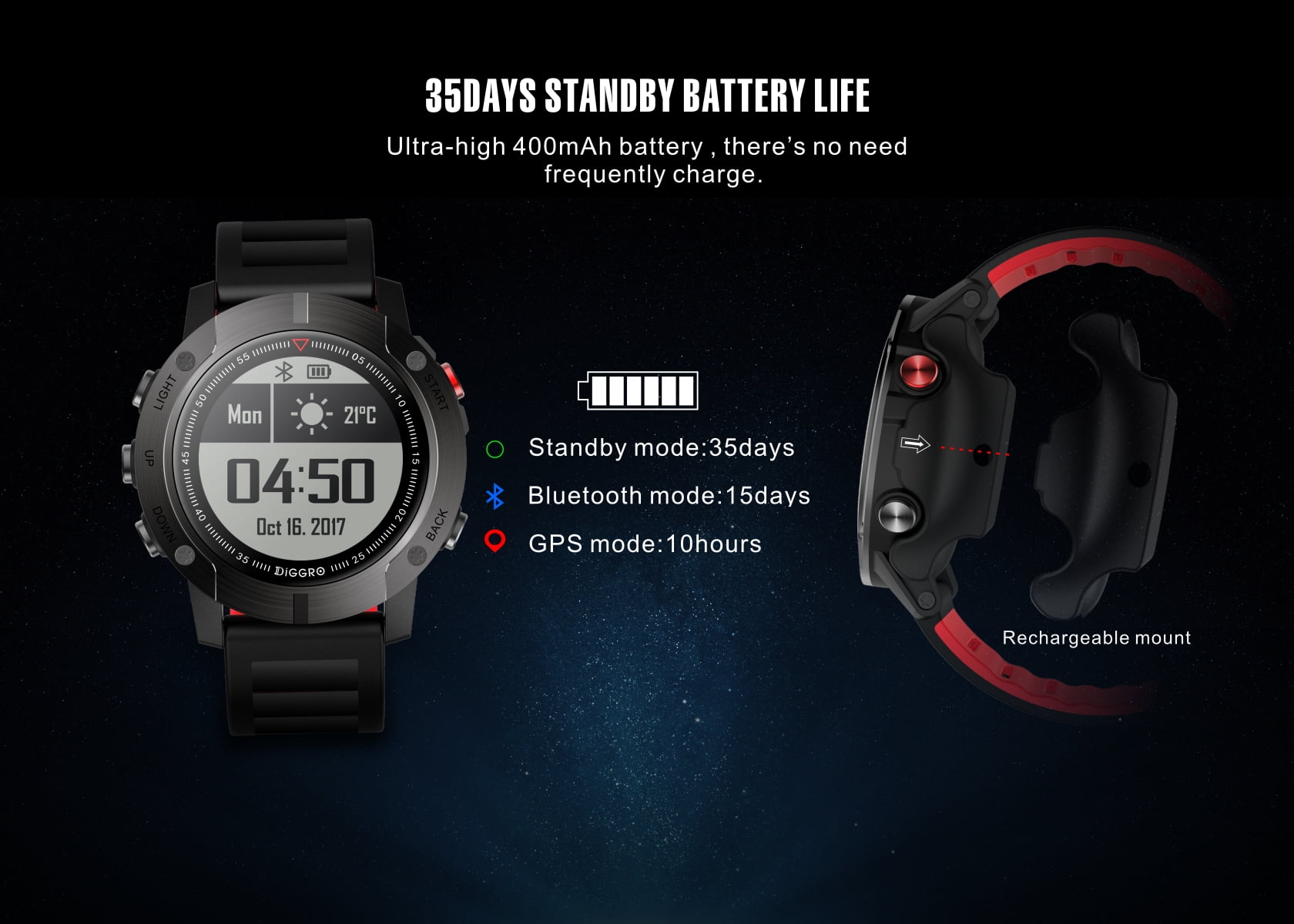 diggro di08 gps smart watch