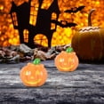thumbnail image 4 of Mini Cute Pumpkin Ornaments Mini Resin Haunted House Ornament for Home Tiny Resin Halloween Decor Outdoor Scene Settings, 4 of 5