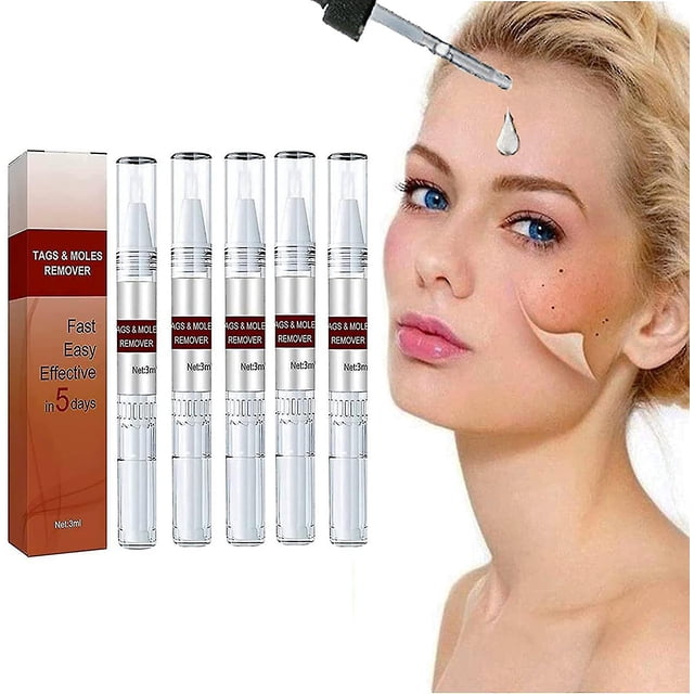 Wipe Off Tags And Mole Remover, Skin Tag Remover Liquid, Effectively Remove Skin Tags -3ml