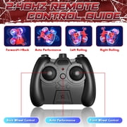 RC Cars Remote Control Car Toys for Boys 3 4 5 6 7 8 9 10 Year Old Girl Boys, 2.4Ghz Fast Stunt with Cool Light for Kids Birthday Chritmas