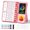 Pink, variant on Owlprince Digital Visual Timer & Chore Chart, ADHD Cleaning Planner Tools with 4 Modes Pomodoro Timer, Freestanding Visual Schedule Alarm Clock - Blue