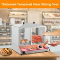 thumbnail image 5 of Garvee 38 QT Hot Dog Steamer with Bun Warmer,Adjustable Temperature,Glass Sliding Door,Steaming 100 Hot Dogs & 50 Buns, 5 of 8