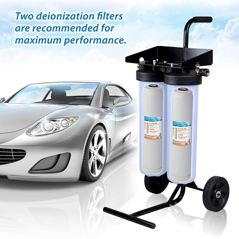 Spot Free Car Wash Rinse at Home Deionized Water Filter System